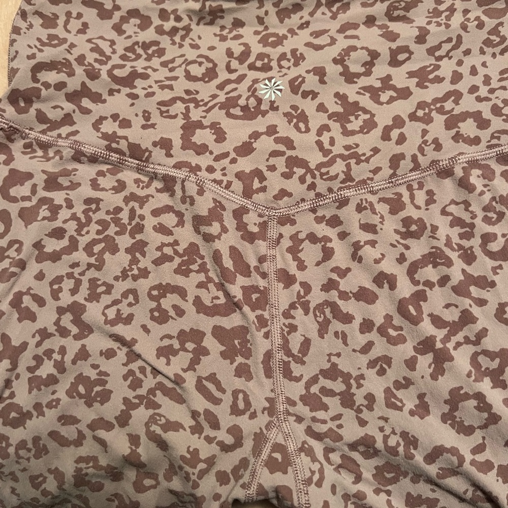 athleta size small cheetah print yoga pants